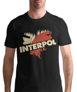 Interpol tour 2023 shirt, Interpol Band T Shirt