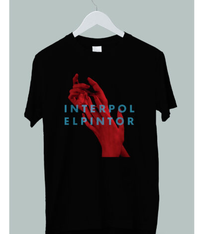 Interpol ElPintor shirt, Interpol tour 2023 tshirt