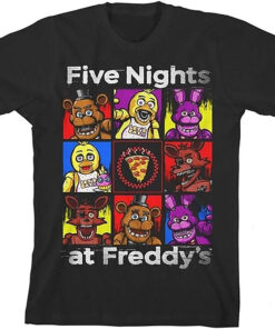 Five Nights At Freddy's tshirt, Five Nights shirt