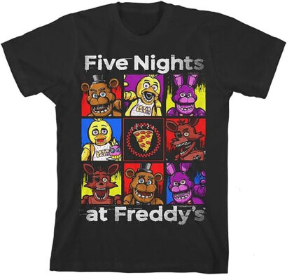 Five Nights At Freddy's tshirt, Five Nights shirt