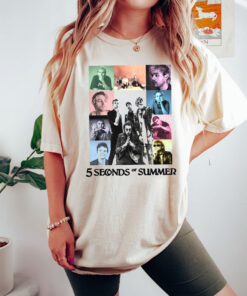 5 seconds of summer tshirt, 5sos shirt, 5sos merch, 5 seconds of summer merch