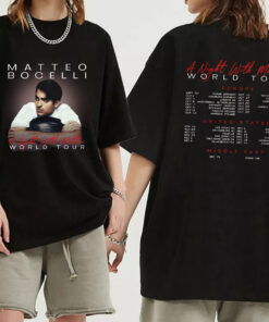 Matteo Bocelli tour 2023 shirt, A Night with Matteo Tour 2023 Shirt, Matteo Bocelli 2023 Concert Shirt