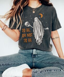 Comfort Colors Halloween Shirt, Vintage Ghost Halloween Tshirt