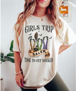 Girls Trip Salem Tshirt, Vintage Halloween Shirt