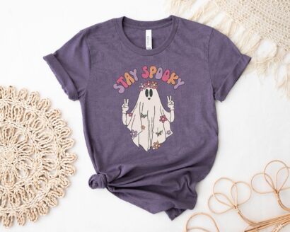 Halloween Stay Spooky Ghost T-shirt