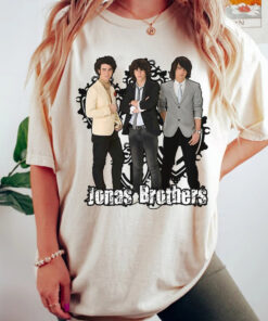 Jonas Brothers Vintage T-Shirt, Jonas Brothers 2023 Tour Shirt, Jonas 90's Tee, Comfort Colors Shirt
