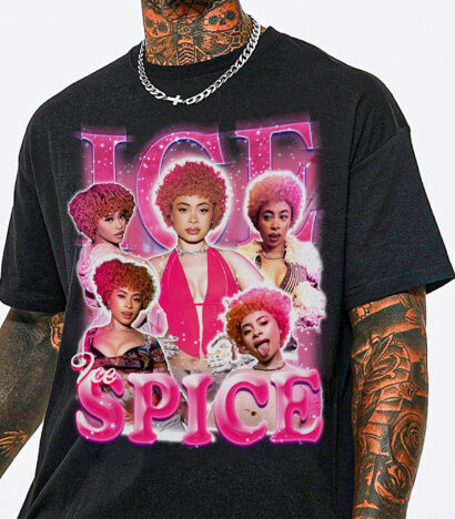 Ice Spice Shirt, Princess Diana Ice Spice x nicki minaj 2023 American Rapper tour