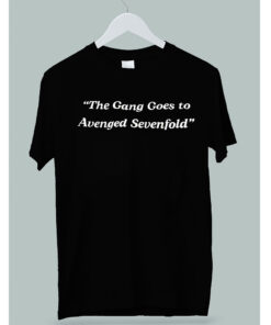 The gang goes to Avenged sevenfold shirt, Avenged sevenfold tour 2023 shirt