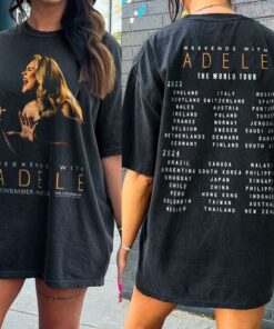 Adele Shirt, The World Tour 2023-2024 Shirts