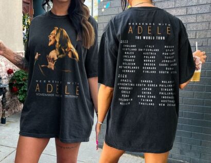 Adele Shirt, The World Tour 2023-2024 Shirts