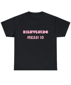 Messi tshirt, Welcome Messi Miami Soccer Unisex Heavy Cotton Tee