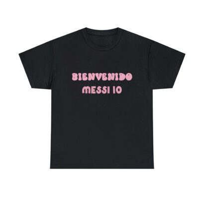 Messi tshirt, Welcome Messi Miami Soccer Unisex Heavy Cotton Tee