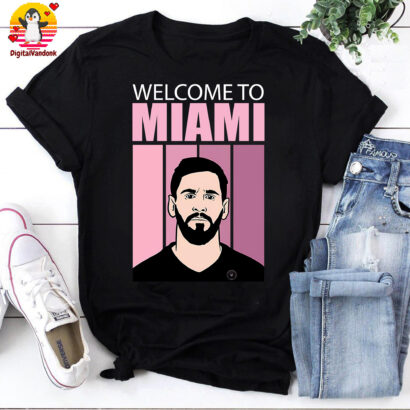 Messi tshirt, Leo Messi In Inter Miami Pink Vintage T-Shirt, Lionel Messi Shirt, Inter Miami Shirt