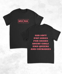 Muna Tour tshirt, Muna Hoodie, Muna merch tshirt