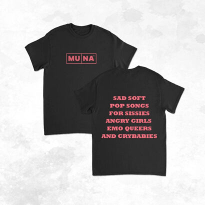 Muna Tour tshirt, Muna Hoodie, Muna merch tshirt