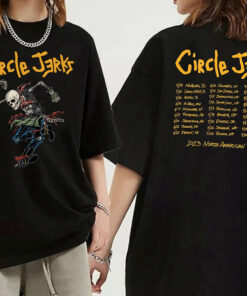 Circle Jerks Tour 2023 Shirt, Circle Jerks 2023 North American Tour TShirt