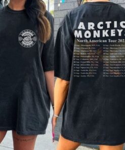 Arctic Monkeys Band TShirt, 2023 Arctic Monkeys North American Tour TShirt