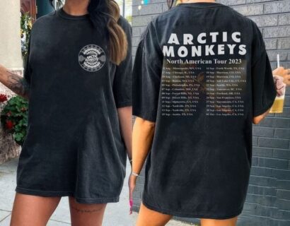 Arctic Monkeys Band TShirt, 2023 Arctic Monkeys North American Tour TShirt