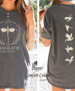 Basgiath War College Comfort colors Shirt, Fourth Wing SweatShirt, Dragon Rider Shirt, Rebecca Yoros Shirt, Fourth Wing, Bookish Shirt, Violet Sorrengail