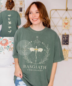 Basgiath War College Comfort colors Shirt, Fourth Wing SweatShirt, Dragon Rider Shirt, Rebecca Yoros Shirt, Fourth Wing, Bookish Shirt, Violet Sorrengail