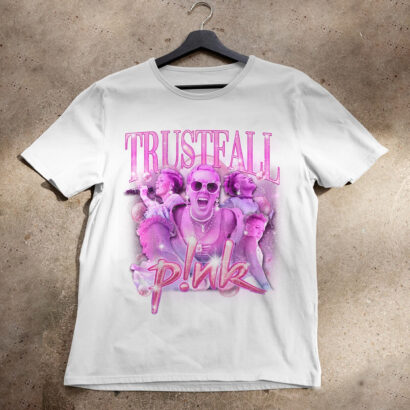 Vintage Trustfall Shirt, P!nk Summer Carnival 2023 shirt, Trustfall Album shirt, Pink shirt