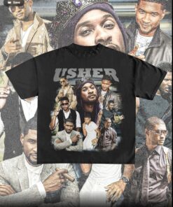 Usher Shirt - 90s Vintage x Bootleg Style Rap Tee