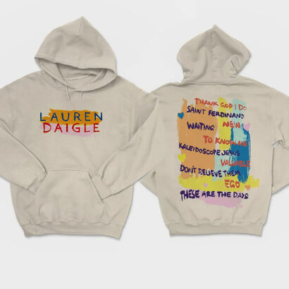 Lauren Daigle 2023 Tour tshirt, Thank God I Do Shirt, Lauren Daigle 2023 concert tee