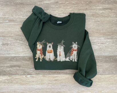 Funny Halloween Dog Sweater,Halloween Dog Mom Crewneck