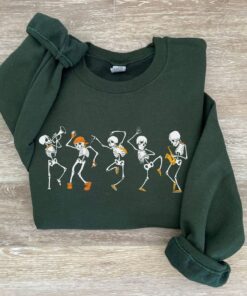 Halloween Dansing Skelton Sweater, Skelton Spooky Season Shirt