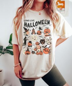 Long Live Halloween Shirt, Vintage Halloween Shirt