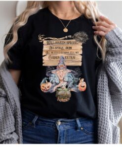 Halloween Witch T-shirt, Halloween Graphic Tee