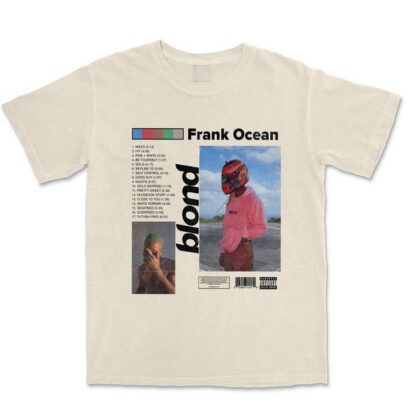 Frank Ocean - Blond Track List Unisex T-shirt