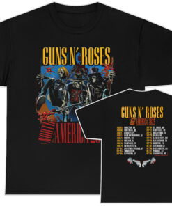 Guns N Roses tour shirt, Guns N Roses 2023 North American Tour Shirt