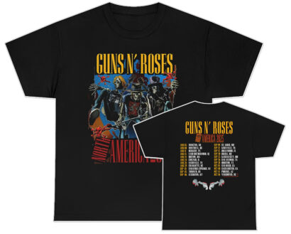 Guns N Roses tour shirt, Guns N Roses 2023 North American Tour Shirt