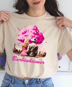 Barbenheimer Shirt, Barb Oppenheimer Shirt, Barb Collab Oppenheimer Shirt, Barb Oppenheimer Movies Shirt, Trendy Barbenheimer Shirt