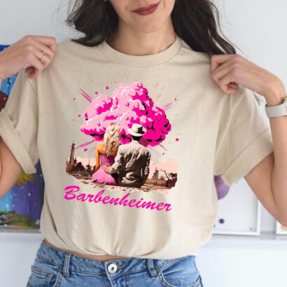 Barbenheimer Shirt, Barb Oppenheimer Shirt, Barb Collab Oppenheimer Shirt, Barb Oppenheimer Movies Shirt, Trendy Barbenheimer Shirt