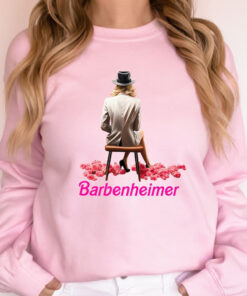 Barb Collab Oppenheimer Hoodie, Barbenheimer Shirt, Barb Oppenheimer Sweatshirt, Barb Oppenheimer Movies Shirt, Barbenheimer Only Hoodie