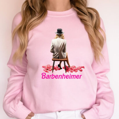 Barb Collab Oppenheimer Hoodie, Barbenheimer Shirt, Barb Oppenheimer Sweatshirt, Barb Oppenheimer Movies Shirt, Barbenheimer Only Hoodie