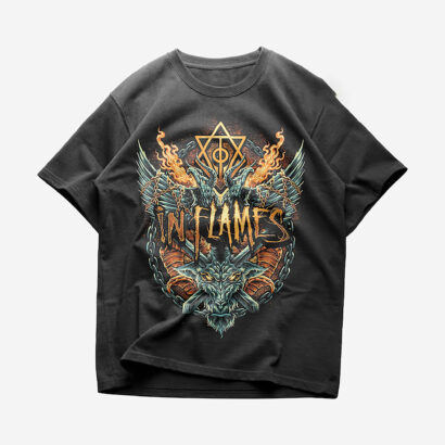 In Flames TShirt, In Flames merch tee