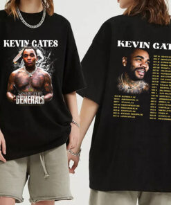 Kevin Gates 2023 tour Shirt, Kevin Gates Only The Generals Tour 2023 Shirt, Kevin Gates Shirt