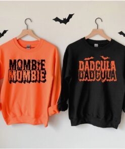 Mombie And Dadcula Halloween Shirts