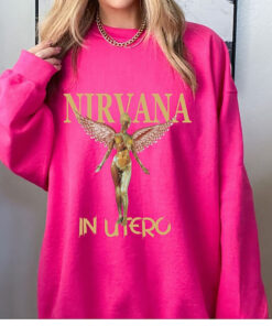 Nirvana Sweatshirt, Nirvana Crewneck, Nirvana Smile Face, Nirvana Smile Shirt