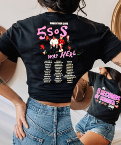 5sos Tour 2023 shirt, 5 Seconds Of Summer tshirt, The 5sos Show shirt