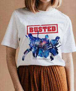 Busted 2023 Tour T-Shirt, Greatest Hits Busted Band Shirts