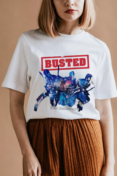 Busted 2023 Tour T-Shirt, Greatest Hits Busted Band Shirts