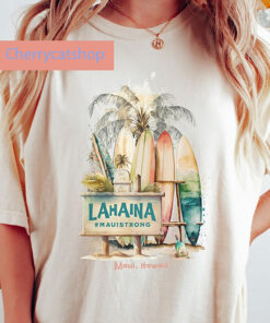 Hawaii summer shirt, Lahaina maui shirt, Lahaina shirt