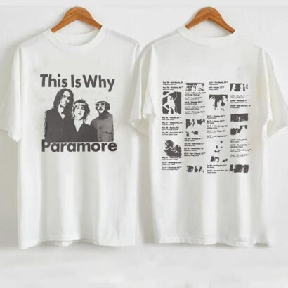 Paramore Music Shirt, Vintage This Is Why Paramore Shirt