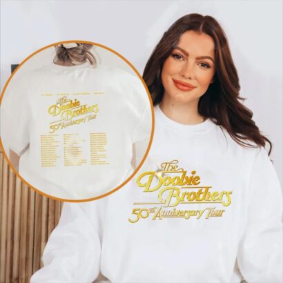 The Doobie Brothers 2023 Tour Shirt, The Doobie Brothers 50th Anniversary Tour Shirt