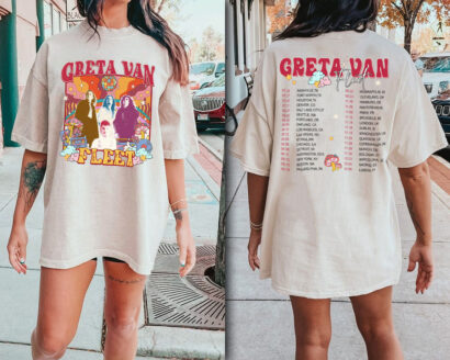 Retro Greta Van Fleet Shirt, Greta Van Fleet Starcatcher World Tour Shirt