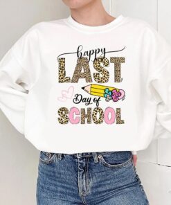 Last Day Of School Retro Shirt, Funny Teacher Shirt, School T-Shirt, End Of School Tee